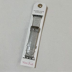 NEW! Altar’d State Clear Glitter Jelly Smart Watch Band